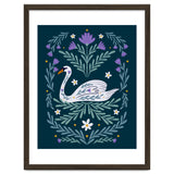 Swan Purple And Teal thumbnail