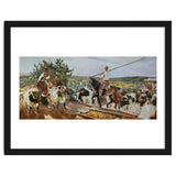 'Andalusia, The Round Up', 1914, Oil on canvas, 358 x 766,5 cm. thumbnail