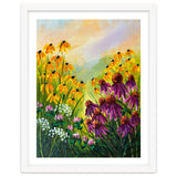 Impasto Wildflower Meadow Painting thumbnail