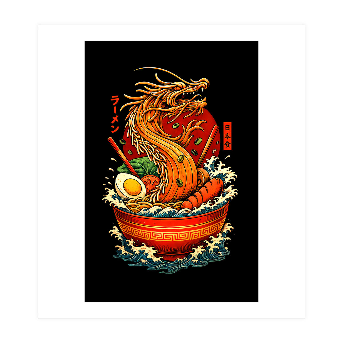 Ramen Dragon (Print Only)