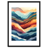 Abstract Ethereal Mountain Landscape thumbnail