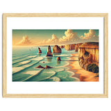 Vintage Australia, Great Ocean Road Poster thumbnail