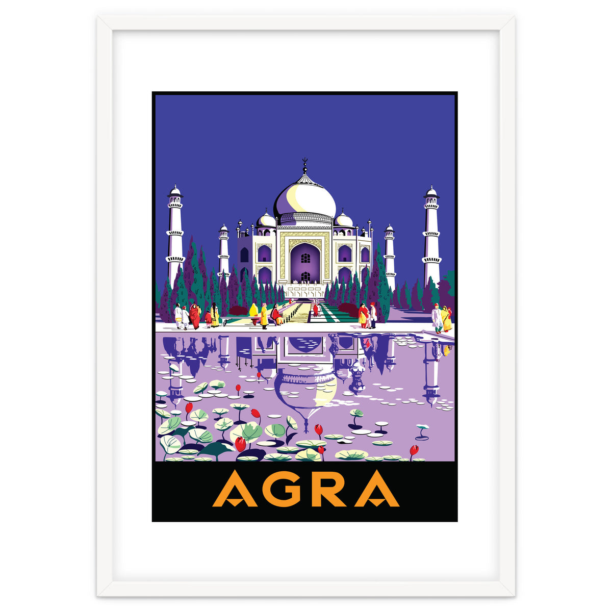Agra, Taj Mahal, India