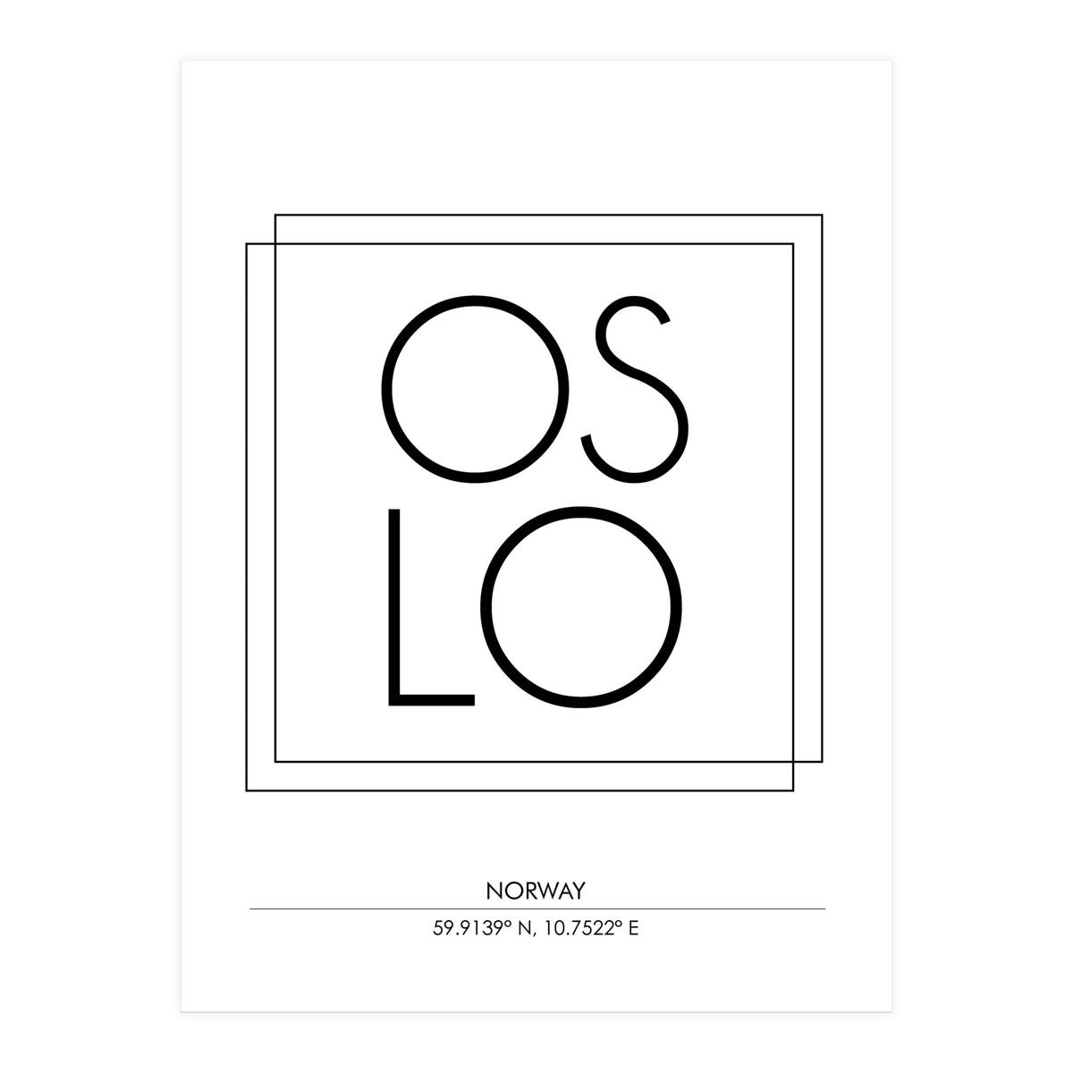 Oslo (Print Only)