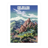 Colorado Mountain (Print Only) thumbnail