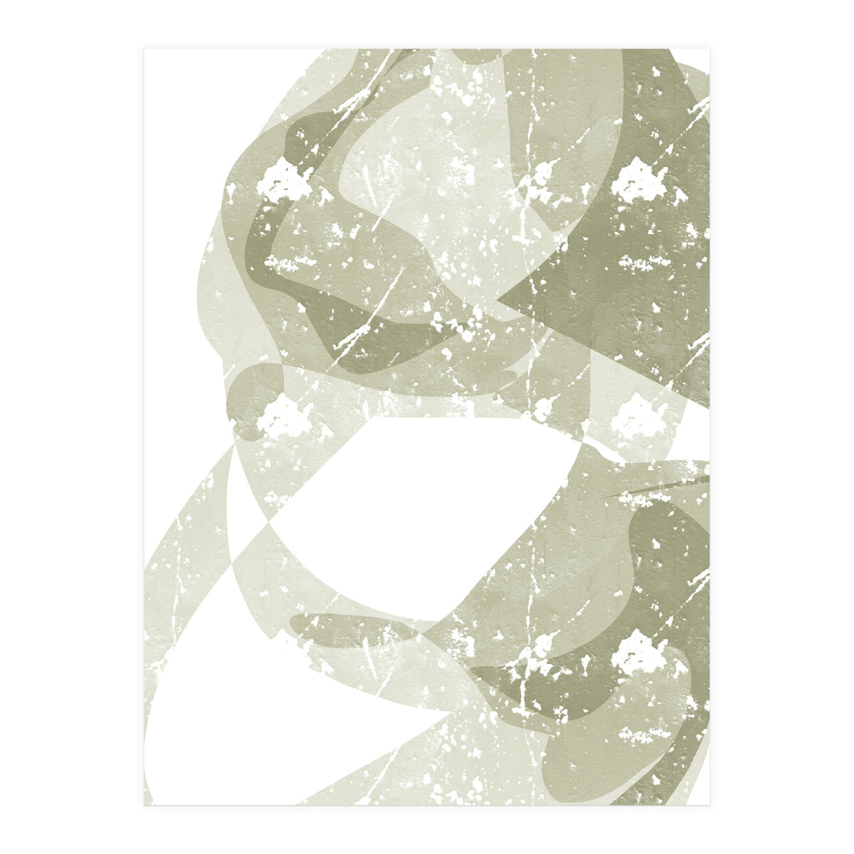 Harmony Sage Abstract (Print Only)