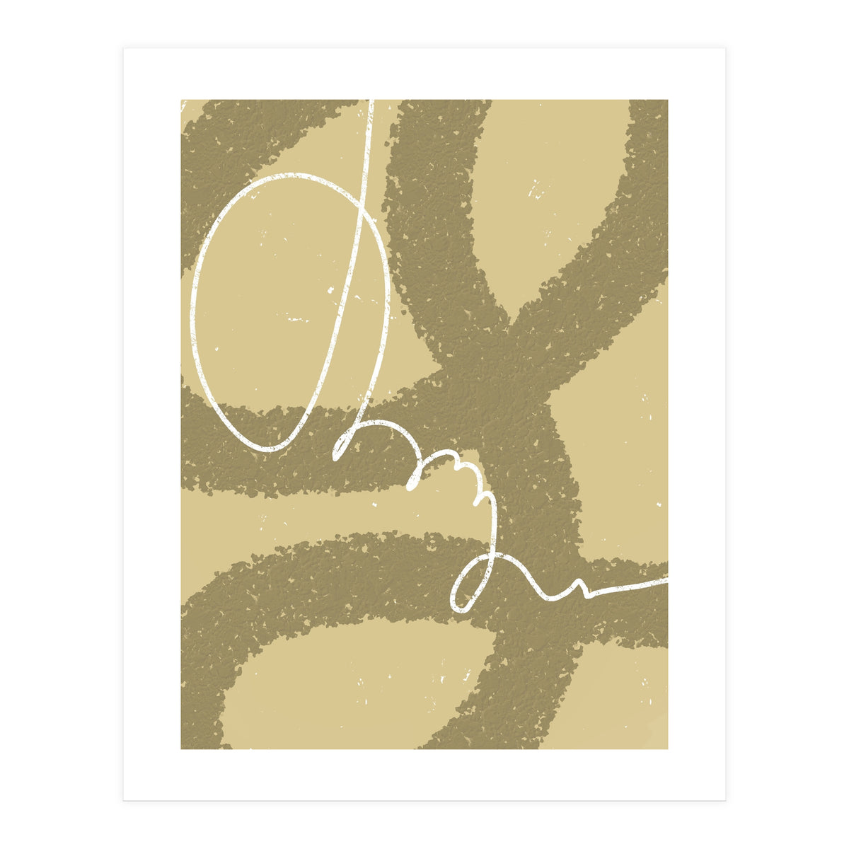 Dance of Lines on Sand Dunes (Print Only)