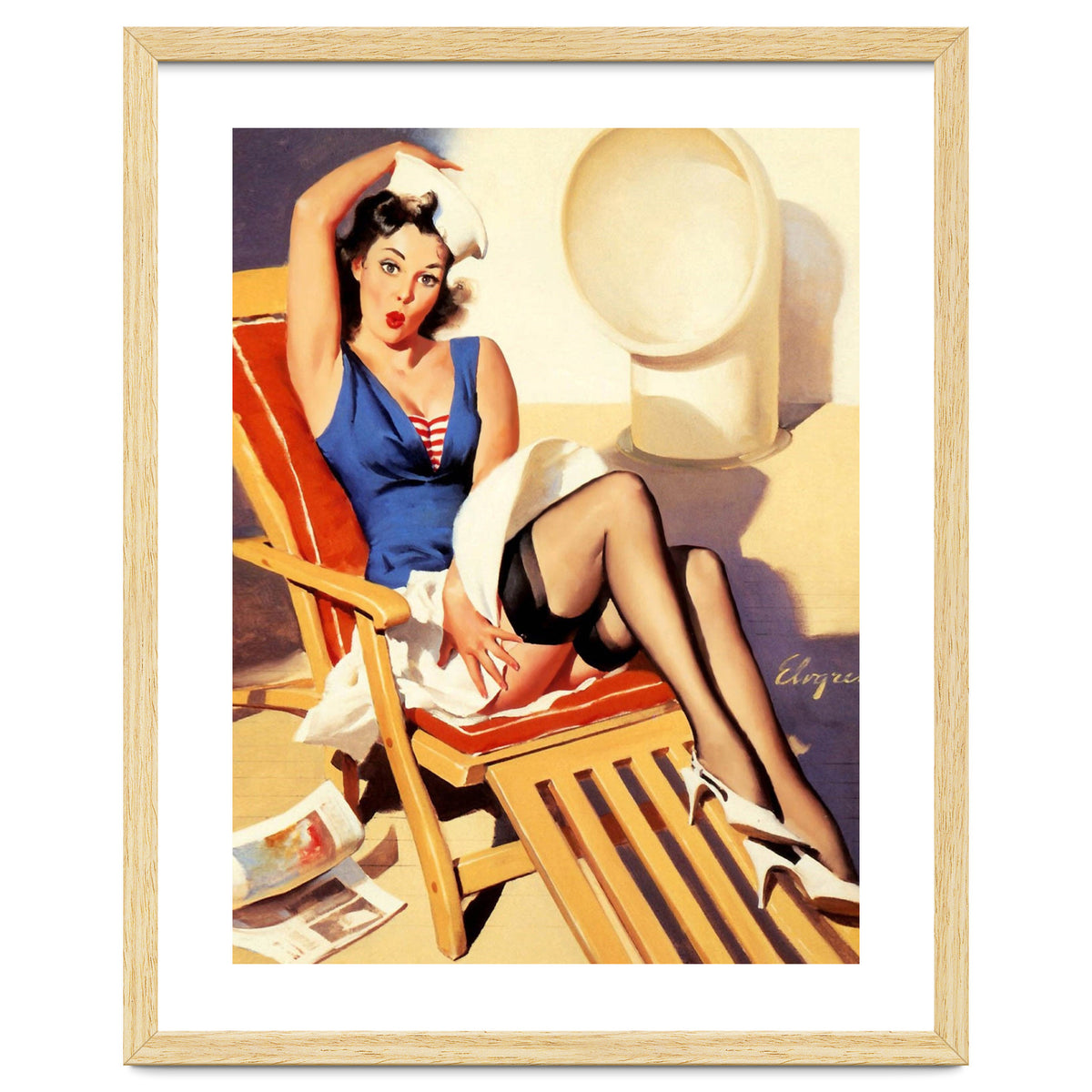 Sudden Wind On The Shipboard Cruiser