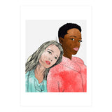 Egalitarism | Equality Anti-racism Feminism Multiculturism | Individuality Watercolor (Print Only) thumbnail