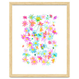 Daisies Spring Floral Pastel Watercolor thumbnail