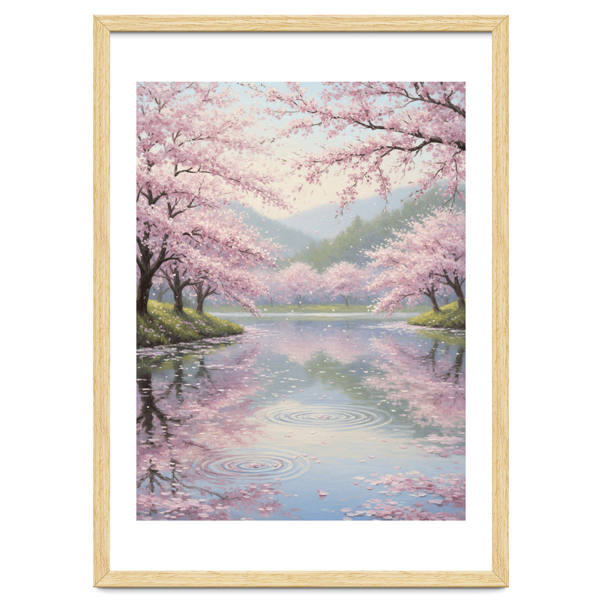 Ephemeral Spring Ripples