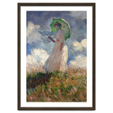 Claude Monet / 'The Woman with a Parasol', 1886, Oil on canvas, 131 × 88 cm. SUZANNE HOSCHEDE. thumbnail