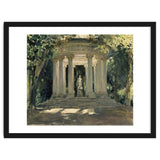 THE VILLA ADRIANA OF TIVOLI (ROME) - 1926 - OIL ON CANVAS - 0.60 X 0.70 M. thumbnail