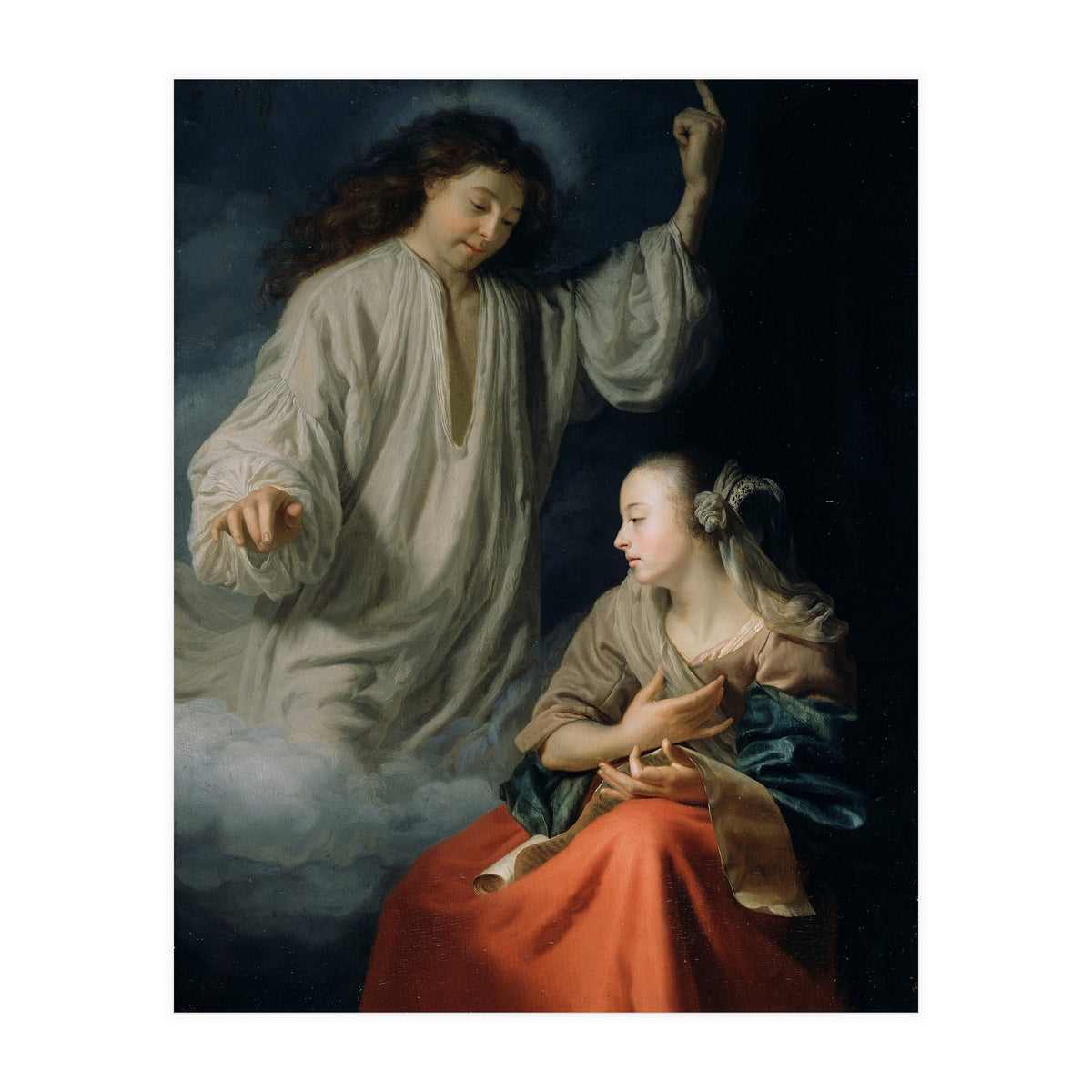 Godfried Schalcken – The Annunciation (Print Only)