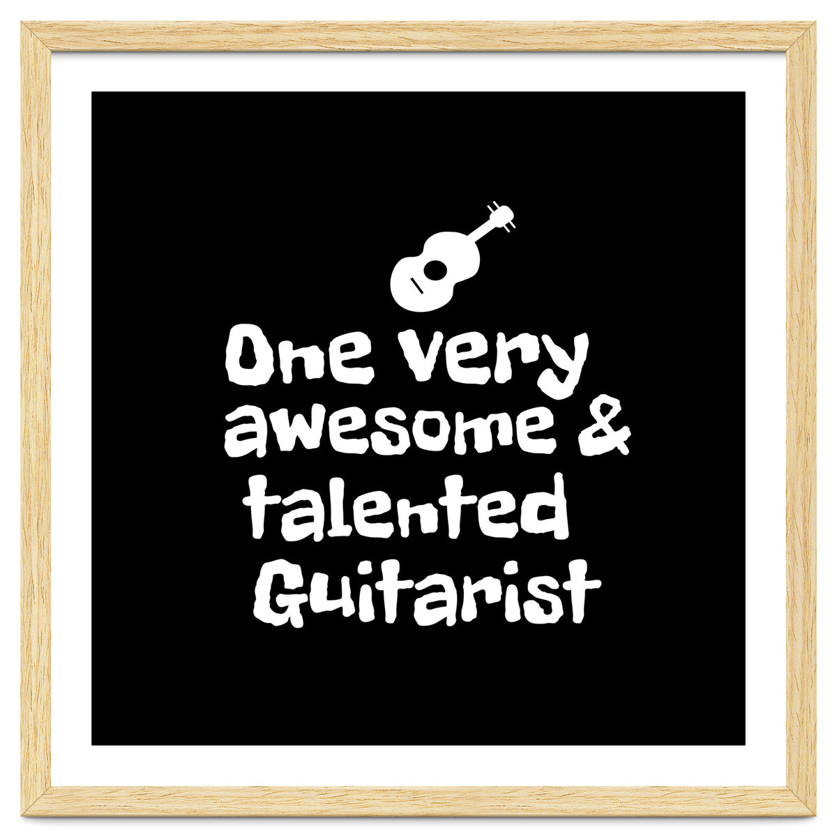 One very awesome and talented guitarist