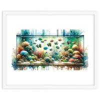 Colorful Aquarium Fish Tank