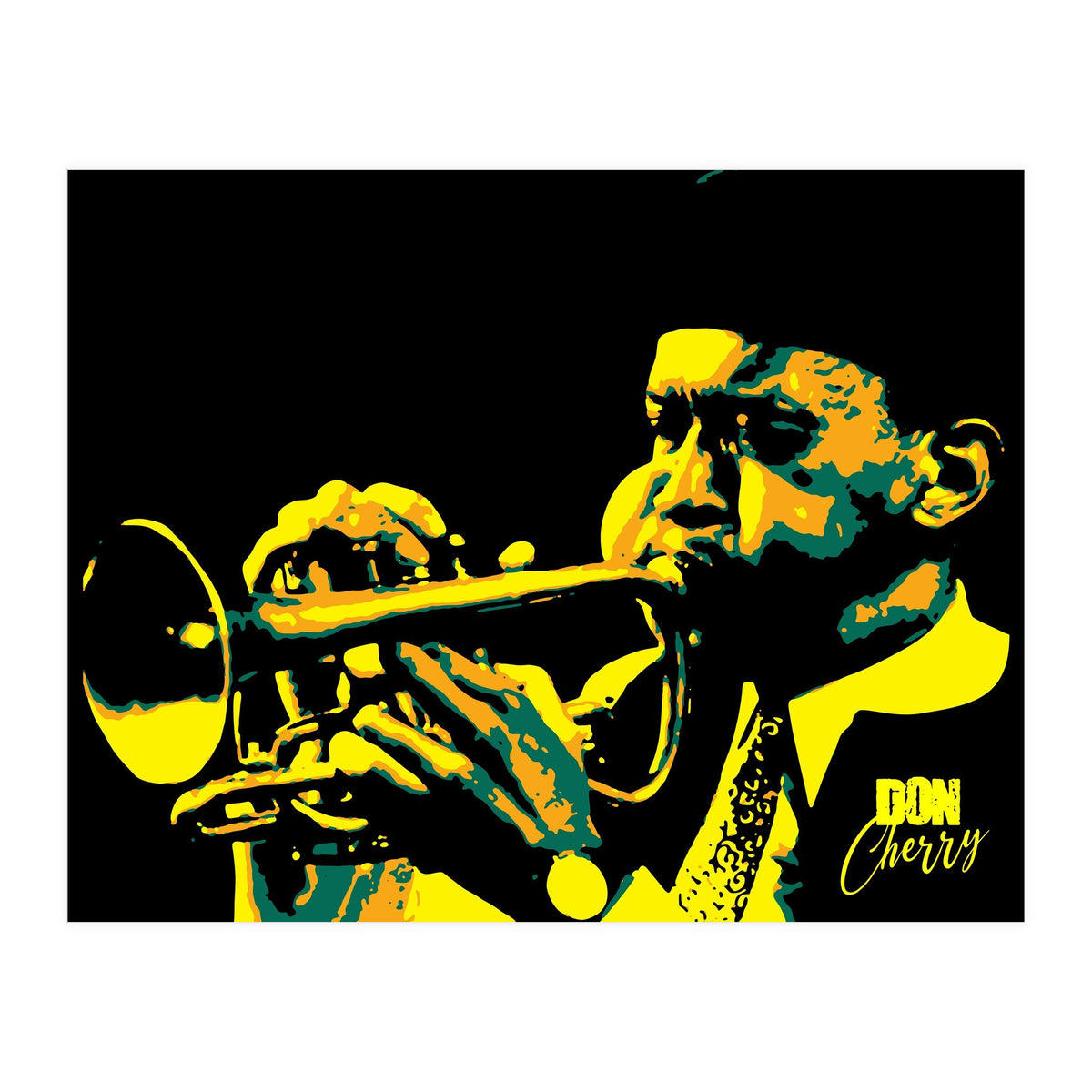 Don Cherry American Jazz Trumpeter (Print Only)