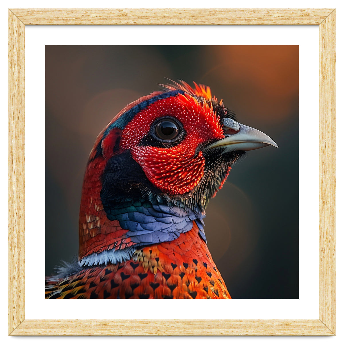 Close Up Pheasant Bird
