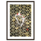 2 Koi In Wood thumbnail