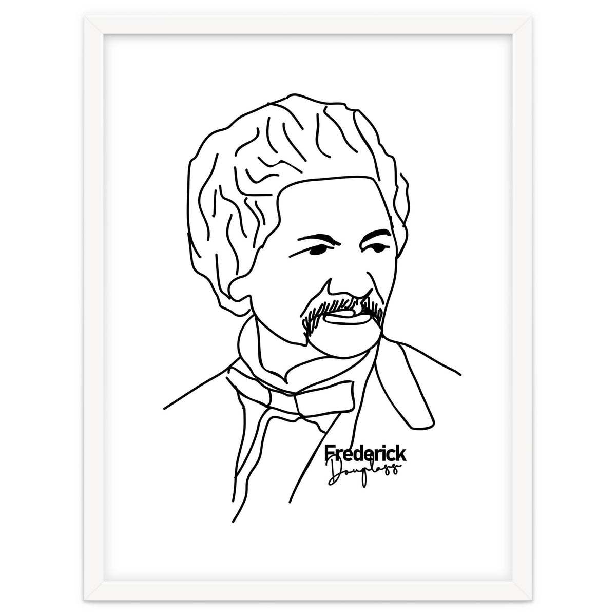 Frederick Douglass Illustration
