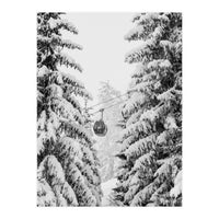 Ski gondola | Black and White | Austria (Print Only)