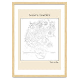Sunflowers – Vincent van Gogh (1888) (ascii art) thumbnail