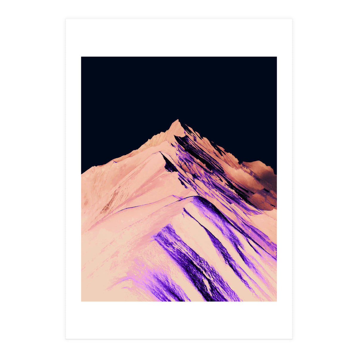 Dark Mountain #society6 #decor #buyart (Print Only)