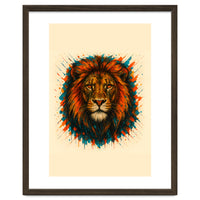 Lion Animal Watercolor
