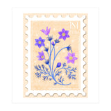 The Cambridgeshire Pasqueflower Postage Stamp (Print Only) thumbnail