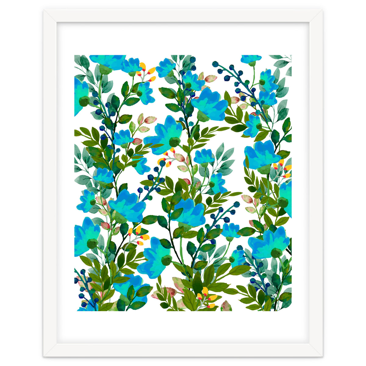 Blue #society6 #decor #buyart