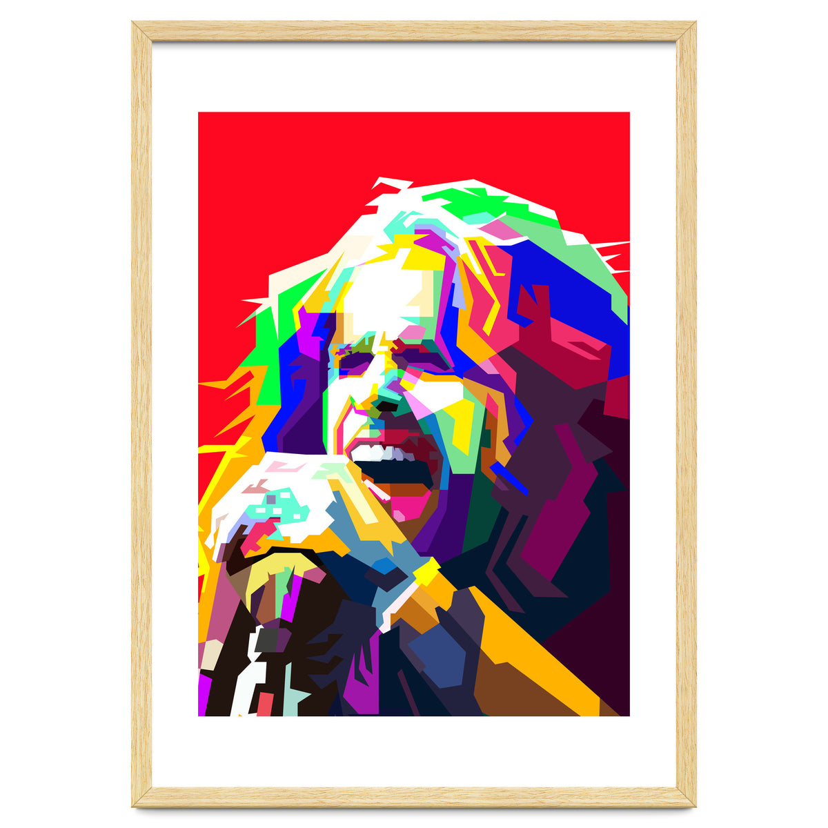 Steven Tyler Aerosmith Singer Classic Rock WPAP Style Illustration Trending Now