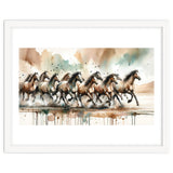 Running Horses Panorama thumbnail