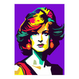 Retro Diana Famous Loved Beauty Woman (Print Only) thumbnail