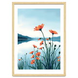 Flower And Lake thumbnail