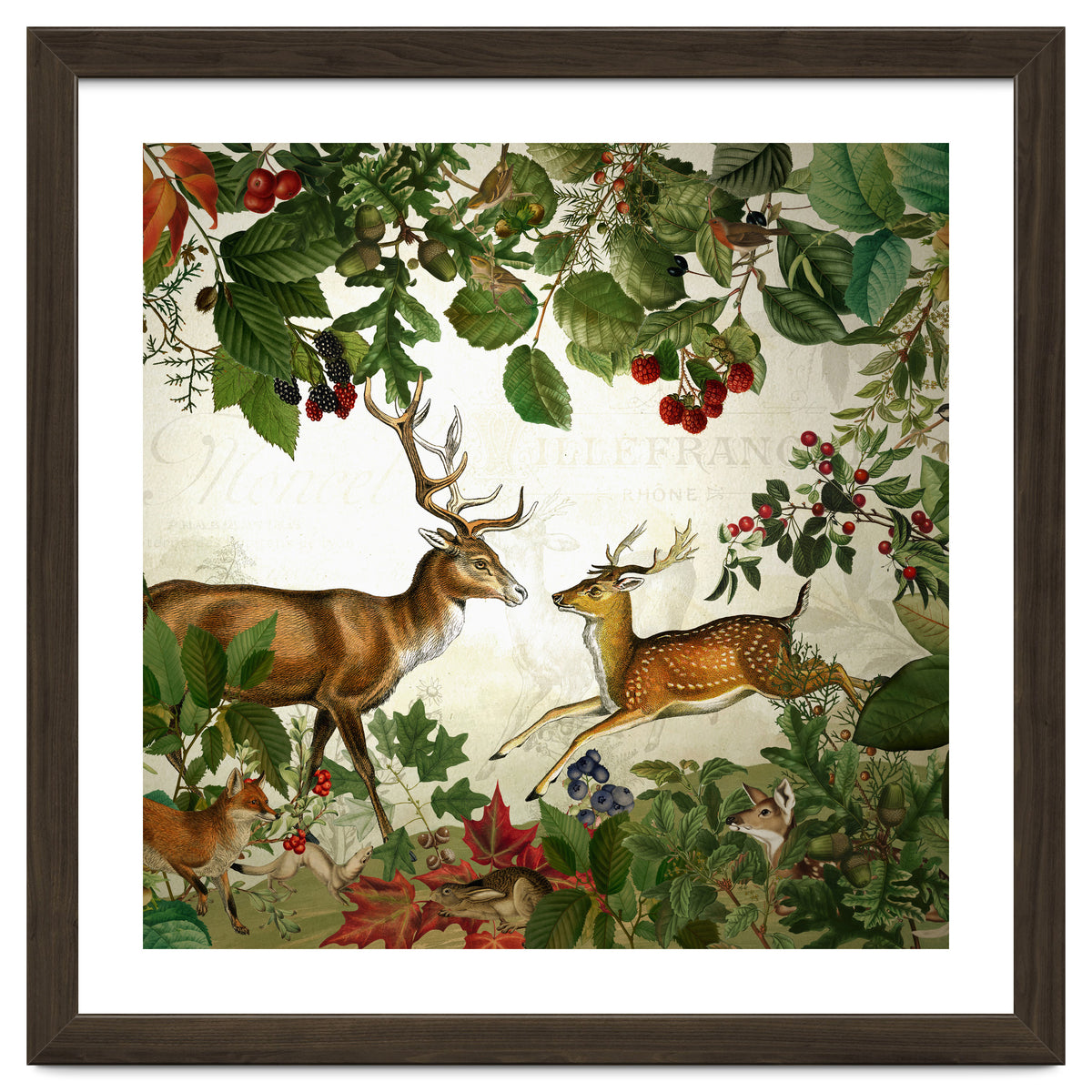 Nostalgic Autumn guardians of the forest 2