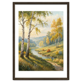Golden Autumn Birch: A Riverside Walk thumbnail