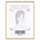 Receipt Art David Bowie thumbnail