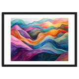 Colorful Abstract Wavy Landscape thumbnail