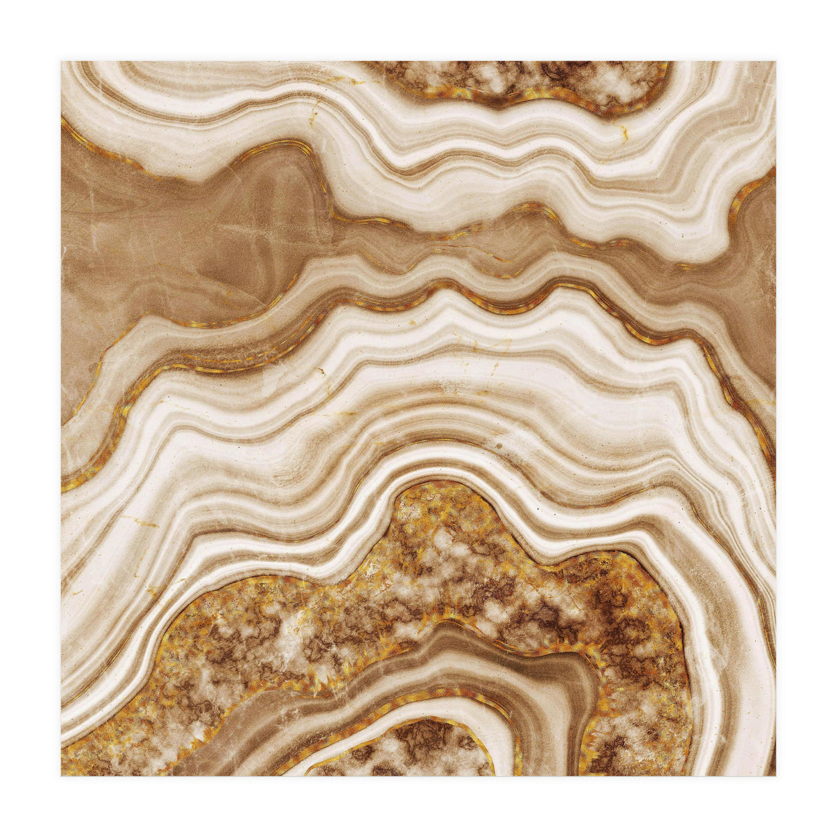 Golden Agate Texture 08 (Print Only)
