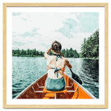 Row Your Own Boat | Woman Empowerment Confidence Painting | Positive Growth Mindset Boho Adventure thumbnail