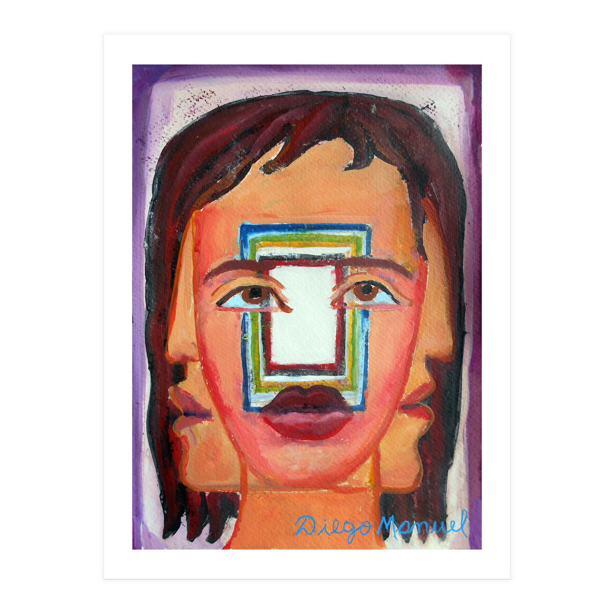 Cabeza De Mujer 21 (Print Only)