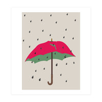 Watermelon Umbrella (Print Only)