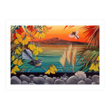 Rangitoto Sunset (Print Only) thumbnail