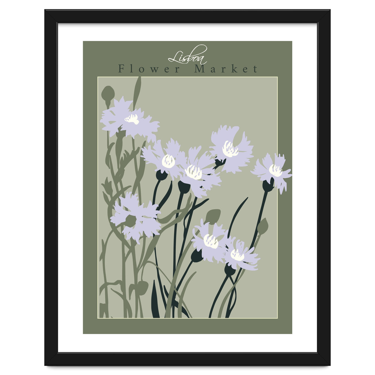 Flower Market Lisboa Cornflower