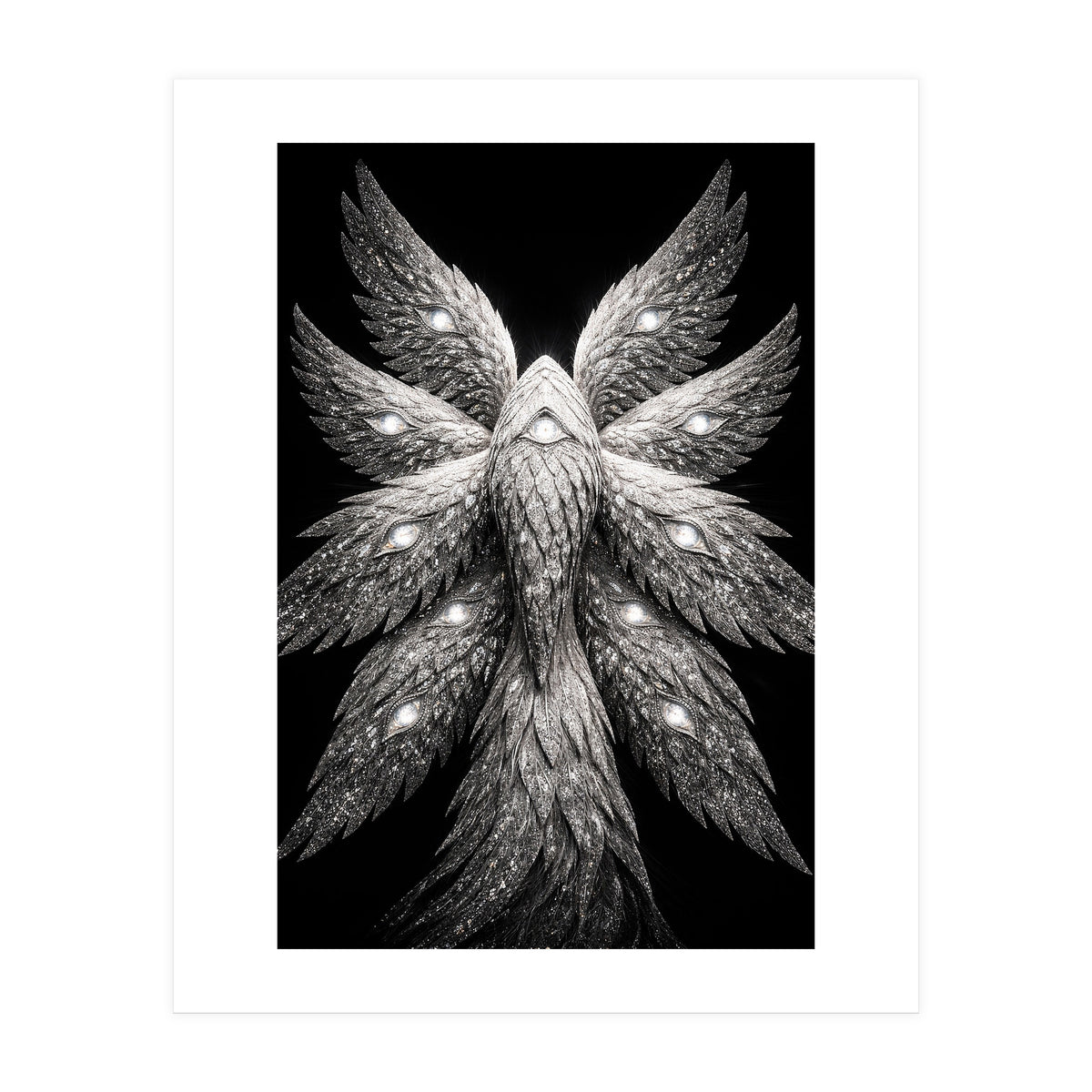 Seraphim Biblically accurate Angel (Print Only)