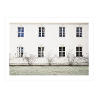 Small trees in between the windows  (Print Only)