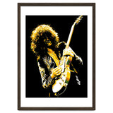 Jimmy Page American Rock Band Guitarist Legend in Pop Art thumbnail
