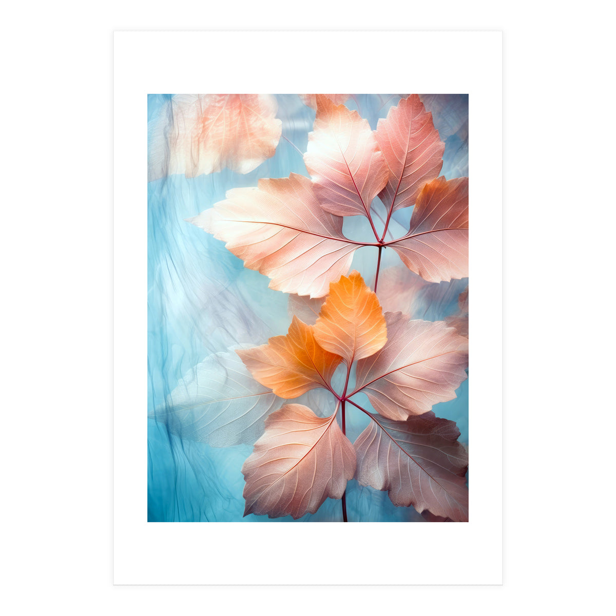 Winter leaves 1 (Print Only)