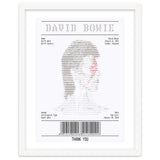 Receipt Art David Bowie thumbnail