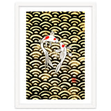 2 Koi In Wood thumbnail
